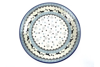 266 Bunzlau Lunchbord 2152X Teckel  Lunchborden